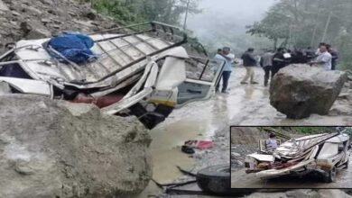 Sikkim Landslide: Woman Killed After Boulder hit a Taxi