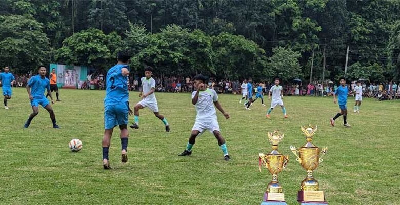 Elephant Cup Football Match held on Assam-Meghalaya boundary