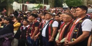 Nagaland: Naga Communities protest against illegal taxation by Naga Groups