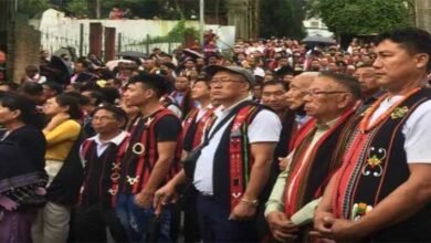 Nagaland: Naga Communities protest against illegal taxation by Naga Groups