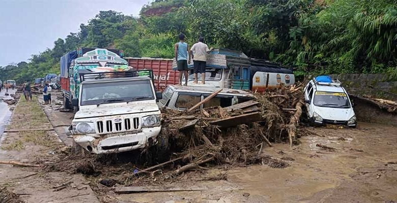 Nagaland: 6 dead, several injured in landslide on NH-29