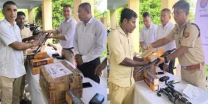 Assam: VDP members in Majuli provided field equipment to prevent wildlife crime