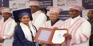 Assam down town University Hosts 11th Convocation Ceremony