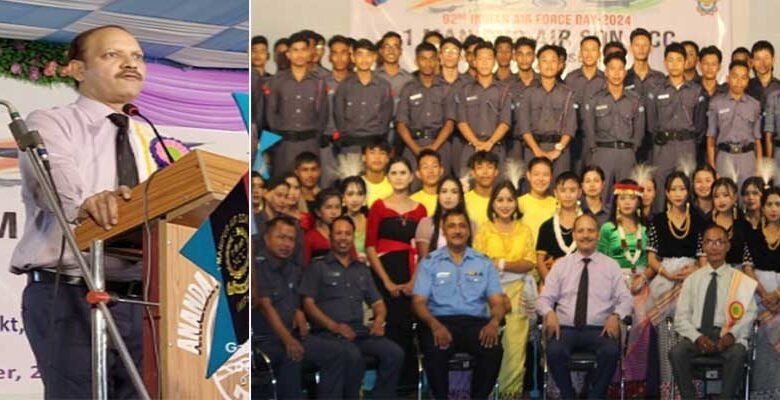 Manipur: NCC AIR Squadron Celebrates 92nd IAF Day in Thoubal