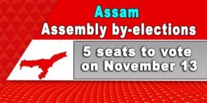 Assam Assembly by-elections: 5 seats to vote on November 13