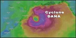 Cyclone DANA: Northeast regions likely to experience widespread rainfall