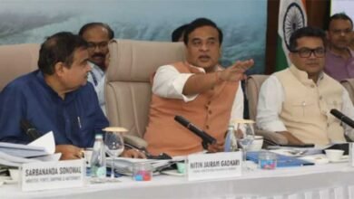 Nitin Gadkari reviews status of NH projects with Assam CM, senior functionaries