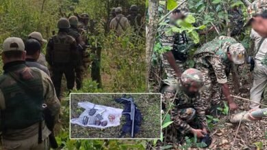 Manipur: Security Forces Recovered Arms Ammunitions in Churachandpur, Chandel and Thoubal