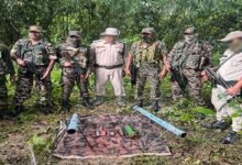 Manipur: Security Forces Recover huge Arms and Ammunition