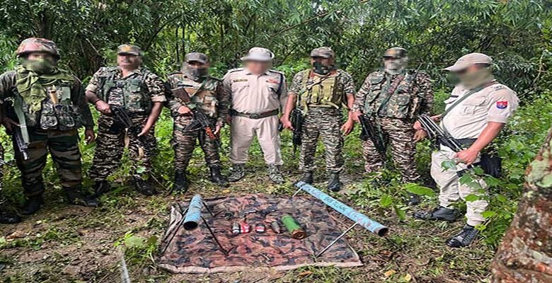 Manipur: Security Forces Recover huge Arms and Ammunition