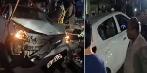 Assam: young woman driver allegedly ran over three people in Dibrugarh