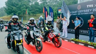 Meghalaya: Indian Navy’s Motorcycle Expedition Flagged Off