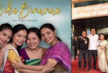  Filmmaker Kenny Basumatary’s first Boro film – ‘Bibo Binanao’ (My Three Sisters) - was showcased at the International Film Festival of India (IFFI) in Goa.