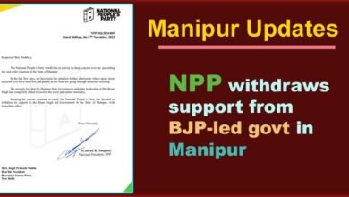 Manipur Updates: Conrad Sangma’s NPP withdraws support from BJP-led govt in Manipur