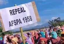 Manipur: Rally against AFSPA in Imphal East district