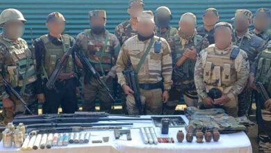 Manipur: Arms and Ammunition Recovered in Joint Operation from Various Locations