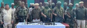 Manipur: Arms and Ammunition Recovered in Joint Operation from Various Locations