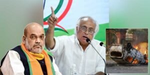 Manipur Unrest: Cong demands Amit Shah resignation over Manipur violence