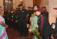 Manipur Students met President of India