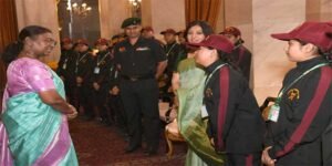 Manipur Students met President of India