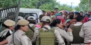 Manipur: woman arrested in connection with attack on houses of Manipur MLAs and Ministers