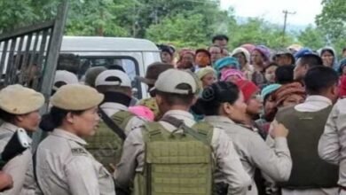 Manipur: woman arrested in connection with attack on houses of Manipur MLAs and Ministers