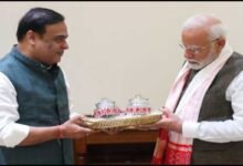 Assam CM extends invitation to PM Modi in New Delhi