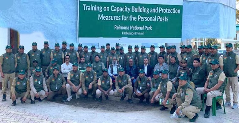 Assam Forest Dept & WTI organise capacity building training for Raimona National Park forest staff