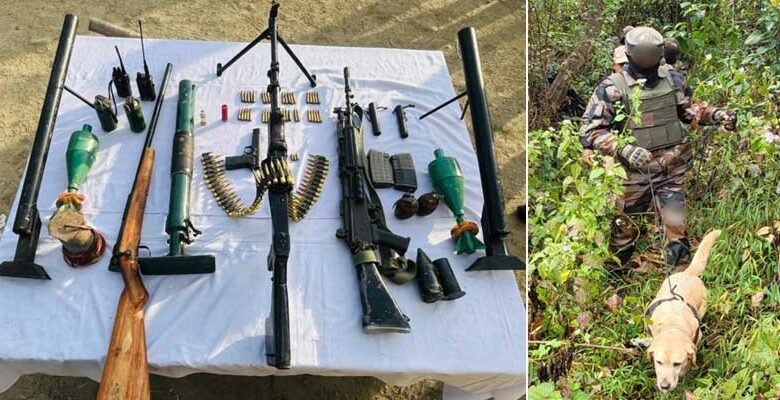 Manipur: Security Forces Recover Arms and Ammunition from different locations