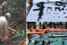 Manipur: Armed Forces Recovers Arms and Ammunitions from Various Places