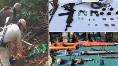 Manipur: Armed Forces Recovers Arms and Ammunitions from Various Places