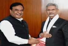 Assam CM meets Union Minister for External Affairs; seeks cooperation to make the Assam Infrastructure & Investment Summit a success