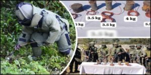 Manipur: Army recovers IEDs in joint operation in Imphal East