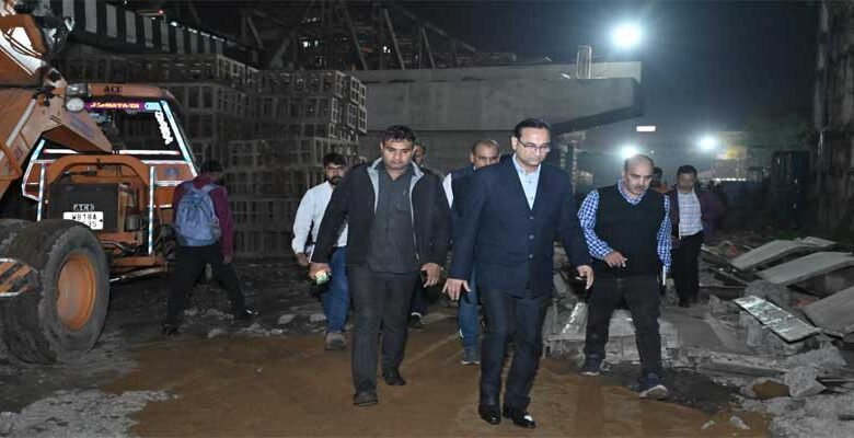 Assam: Construction of New Road Overbridge at Panbazar, Guwahati makes steady progress