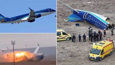 Azerbaijan Airlines Plane With 67 On Board Crashes Near Aktau City In Kazakhstan