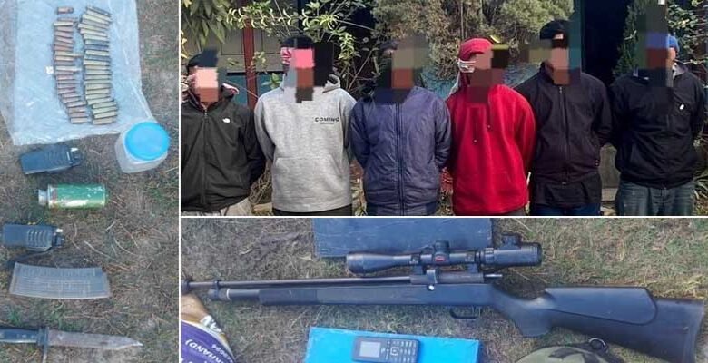 Manipur: Security forces bust camps of two banned terrorist organisations in Imphal East