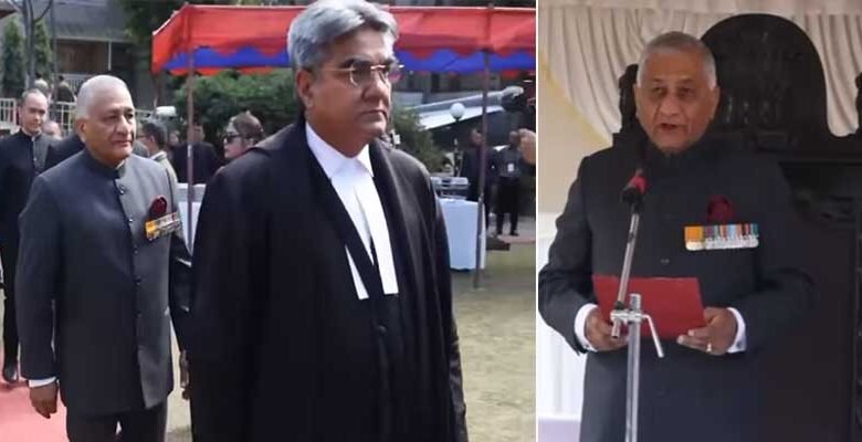 Mizoram: General V K Singh (retd) sworn in as 25th Governor of Mizoram