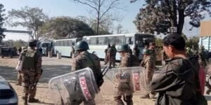 Manipur: Security beefed up after mob attacks SP’s office in Kangpokpi