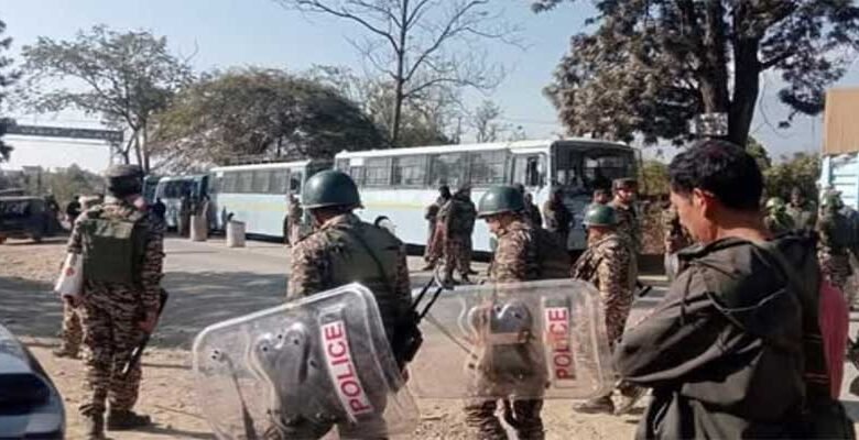 Manipur: Security beefed up after mob attacks SP’s office in Kangpokpi