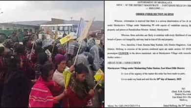 Meghalaya: Curfew In Mawkynrew Village of East Khasi Hills