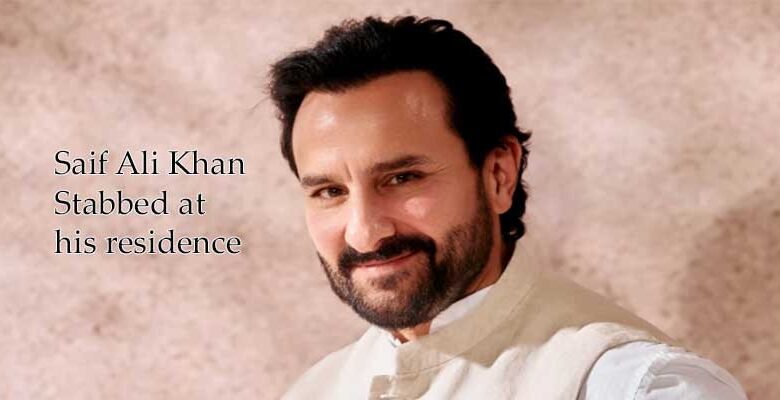 Bollywood actor Saif Ali Khan attacked at his Bandra residence
