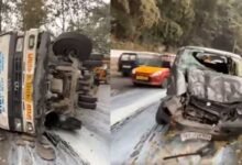 Sikkim: Six injured after Milk Tanker and Eco Van Collision