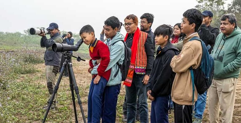 Assam: Birdwatching and Conservation Adda at Khambrenga Beel