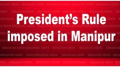 BREAKING- President’s Rule imposed in Manipur