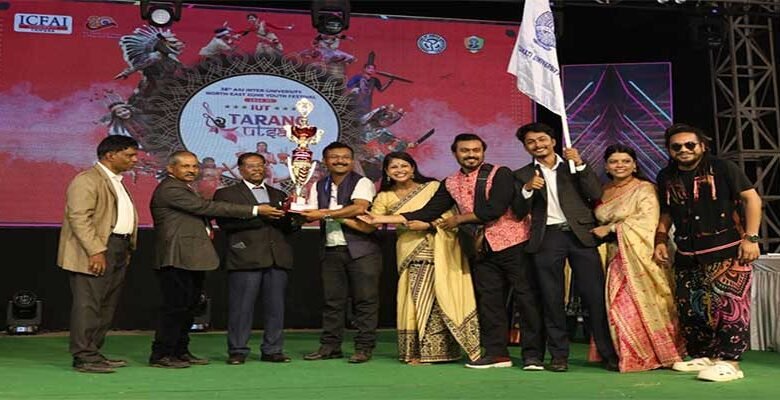 Tripura: North East Inter University Youth Festival ‘TARANG UTSAV’ ended with great success