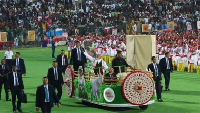 Assam: PM Modi participates in Jhumoir Binandini programme in Guwahati