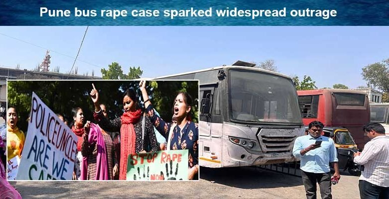 Woman raped inside bus in Pune, Protestors ransack MSRTC office