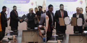 Assam down town University and VFS Global Academy Celebrate MOU Exchange to Forge New Academic Pathways