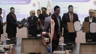Assam down town University and VFS Global Academy Celebrate MOU Exchange to Forge New Academic Pathways
