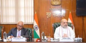 Union Home Minister Amit Shah, chairs high-level review meeting on the security situation of Manipur